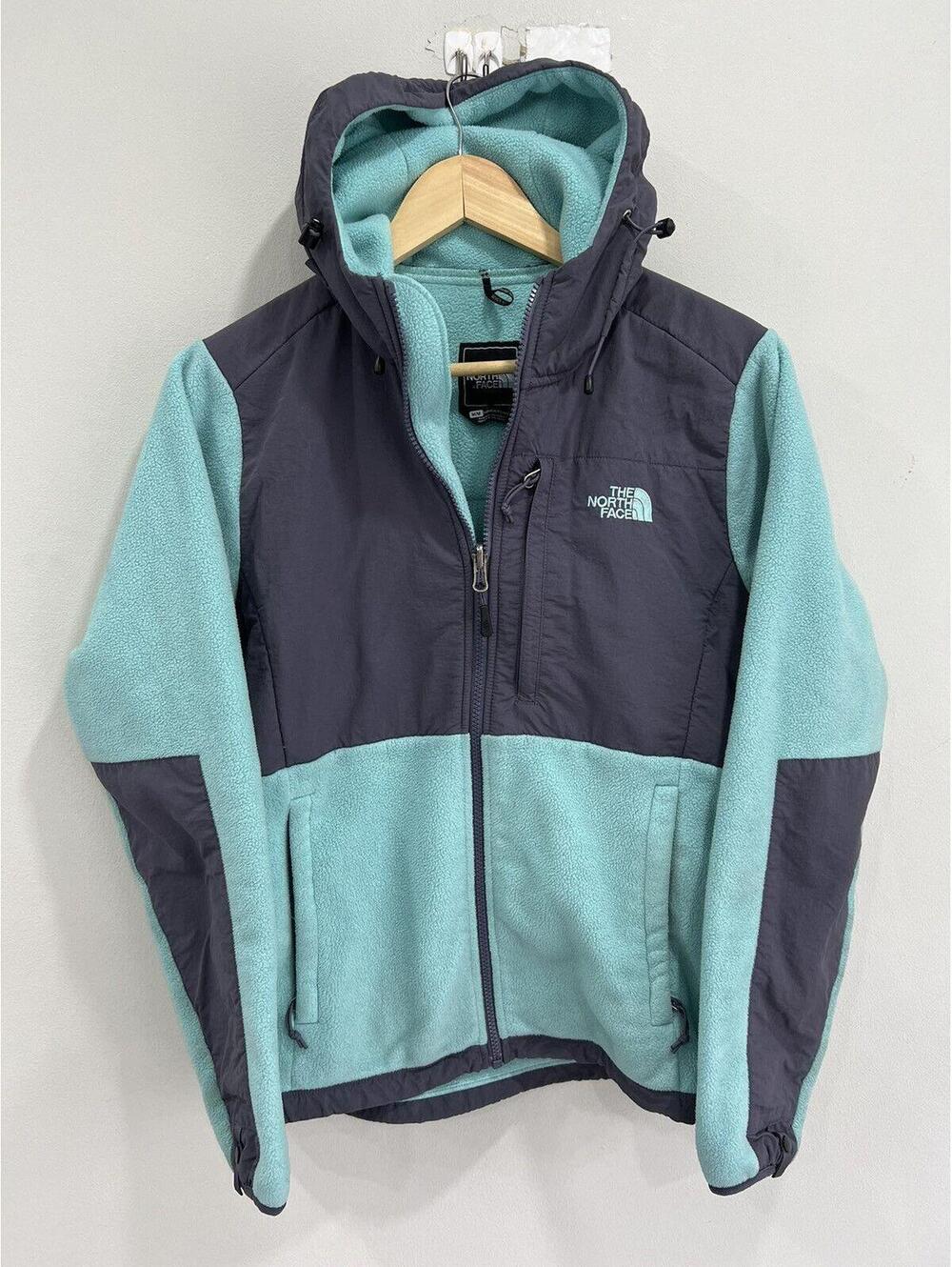 Vintage Womens North Face Hooded Denali Fleece sweater